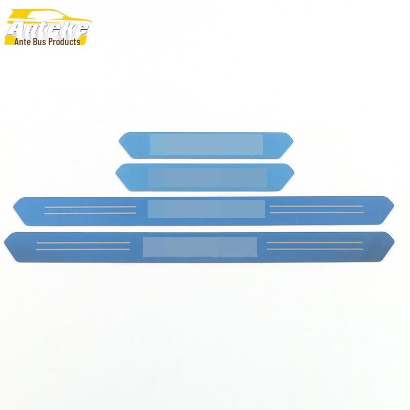 Compatible Stainless Steel Door Sill Trim for 2022 Lingfang - Welcome Pedal Decorative Sticker & Exterior Accessory