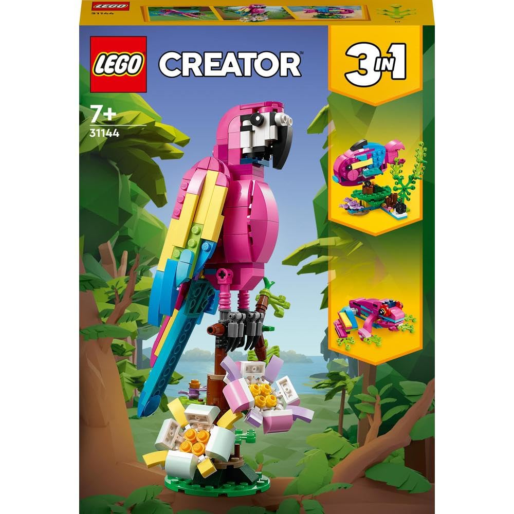 LEGO Creator Tropical Parrot 31144 Ages 7+