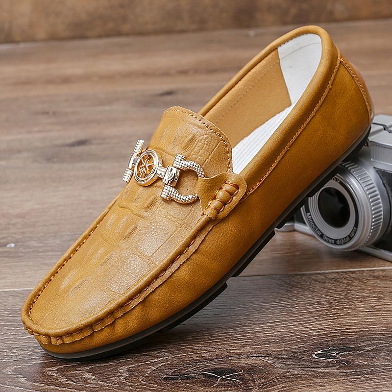 

Белые мужские мокасины из искусственной кожи с квадратным носком, деловые мужские повседневные туфли, обувь ручной работы, размер 38-47, мужская обувь 13 коричневый