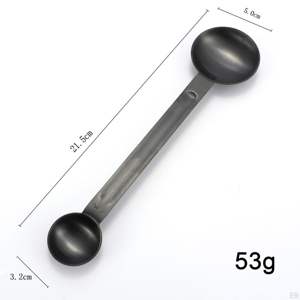 Coffee Measuring Spoon, Double-sided Tablespoon for Ground