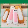 Plush Rilakkuma Bed Headboard Pillow With Soft Short Plush For Dorm Room Bedside Decor