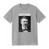 Friedrich Nietzsche Philosophy T Shirt Ideal for Thinkers Enthusiasts Vintage Soft Fashion Versatile Breathable