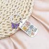 Motivational You Are Enough Keychain Stainless Steel Keyring Inspirational Gift Suitable For Car Key And Everyday Carry