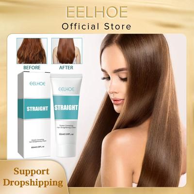 Keratin Hair Straightening Cream Professional Damaged Treatment Faster Smoothing Curly Hair Care Protein Correction Cream
