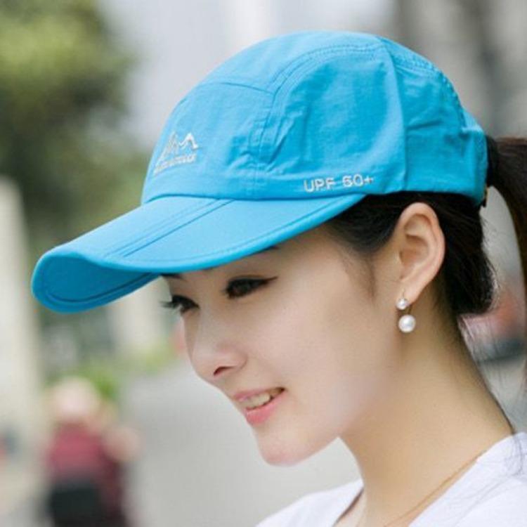 Hat Men's Summer Long Brimmed Duck Tongue Hat Outdoor Sunscreen Hat Sunscreen Baseball Hat Women's Hat