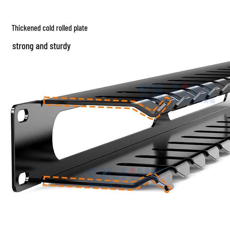 SK-LINK 19-inch 1U Rack Mount Cable Management Panel