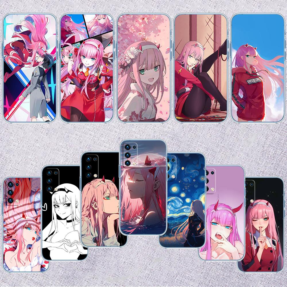 BH49 Zero Two Transparent Phone Case for Motorola Moto Edge 20 30 40 50 S30 Fusion Ultra Pro Neo Lite + G200 G23