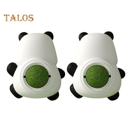 1/2/3Pcs Catnip Treat Ball Set Wall Mounted Cat Chew Toy Eco-friendly Rotating Wall Snack Cat Teeth Care Catnip Balls