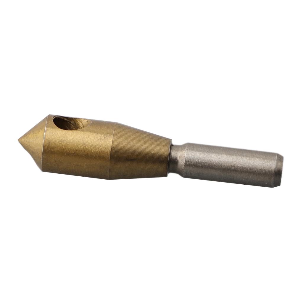 1pcs Titanium Countersink Deburring Drill Bit Hole Cutter Metal Chamfering Tool 90 Degree Chamfer Countersink Drill Bit