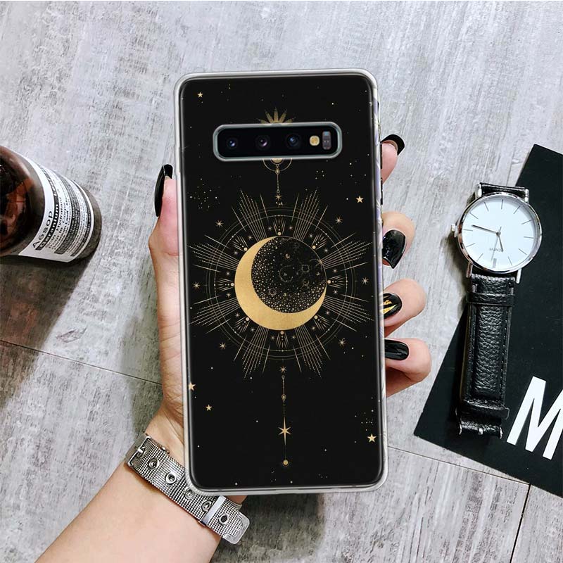 Moon Mystery Totem Witche Phone Case For Samsung Galaxy S26 S25 Edge S24 S23 FE S22 Ultra S21 Plus S20 + Fundas Cover Coque Gala