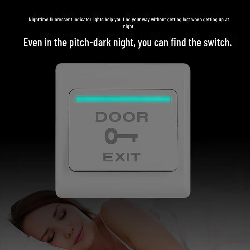 MaShiFu 86 Type Recessed Access Control Exit Button