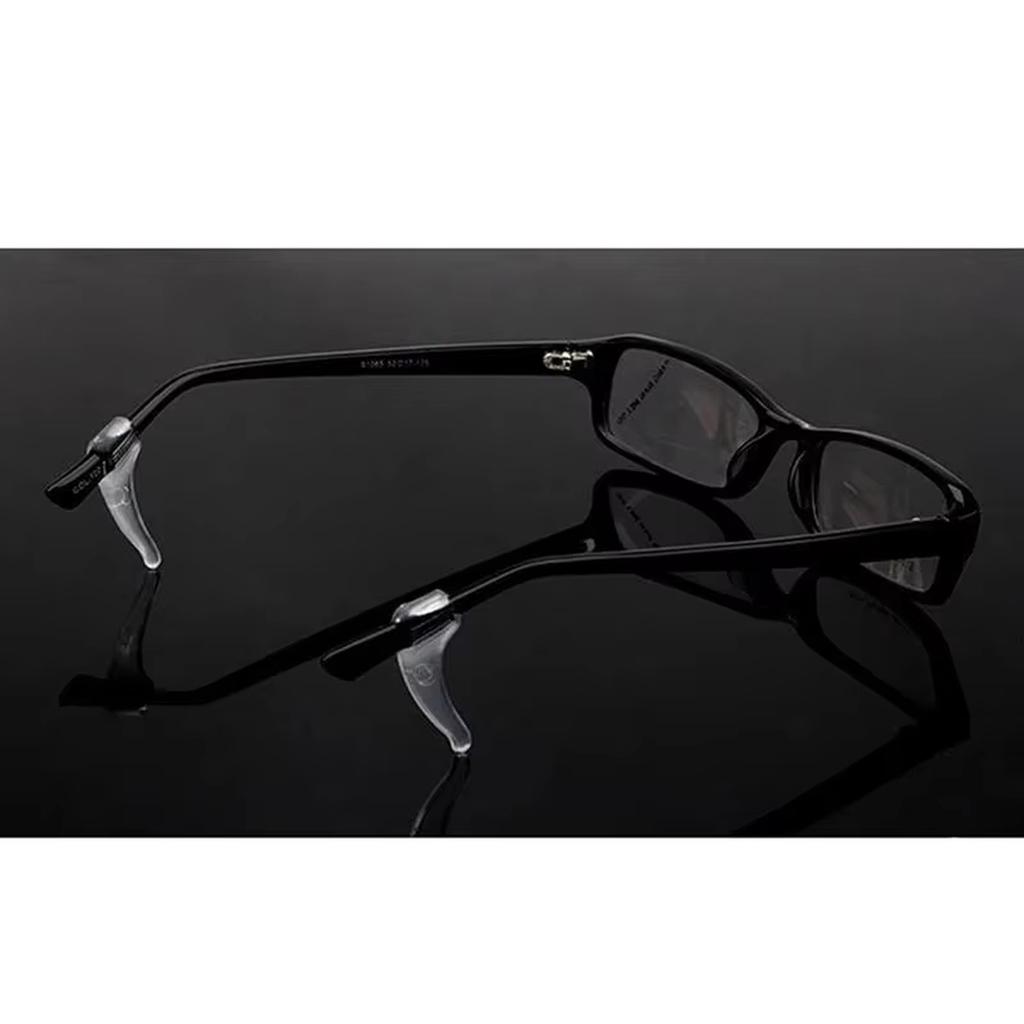 5 Paires Manchon pour Lunettes Crochet d'Oreille en Silicone pour Lunettes de Vue Lunettes de Soleil Manchon Accroche Anti-Chute