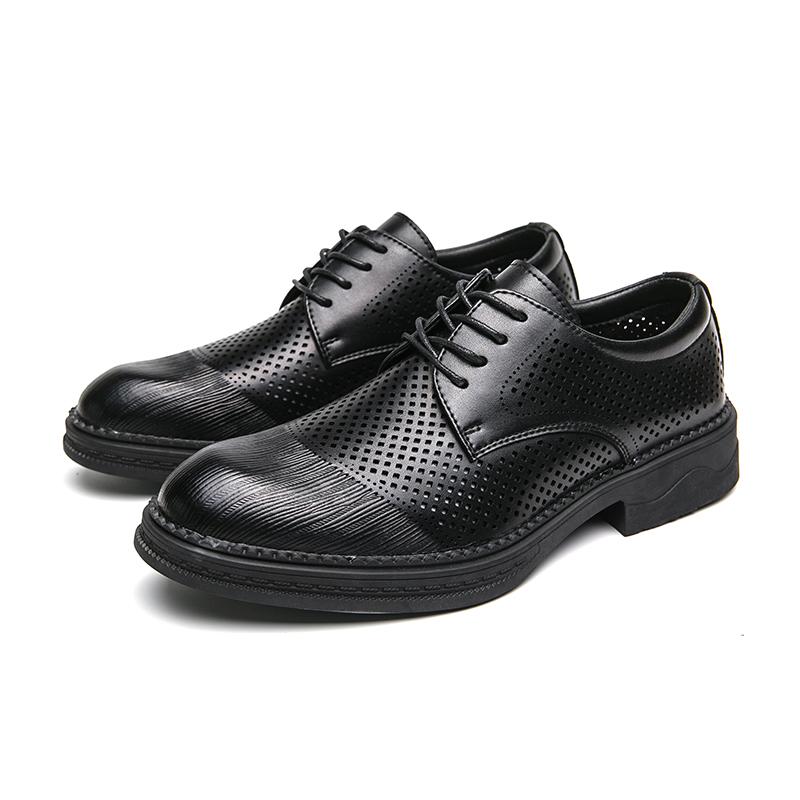 Breathable Formal Business Men's Shoes or HOT SALE Retro Design Styles Leisure Office Party Casual Adult Leather Shoes