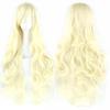 80cm Halloween Cosplay Wigs Heat Resistance Anime Curly Hairpiece Long Synthetic Hair  Costume