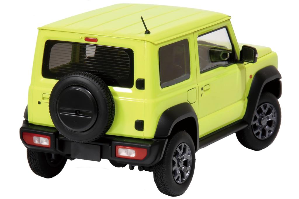 1/24 skala NEXT-serien nr. 24 Suzuki Jimny Sierra JB74 (Kinetisk Gul) plastmodellsats
