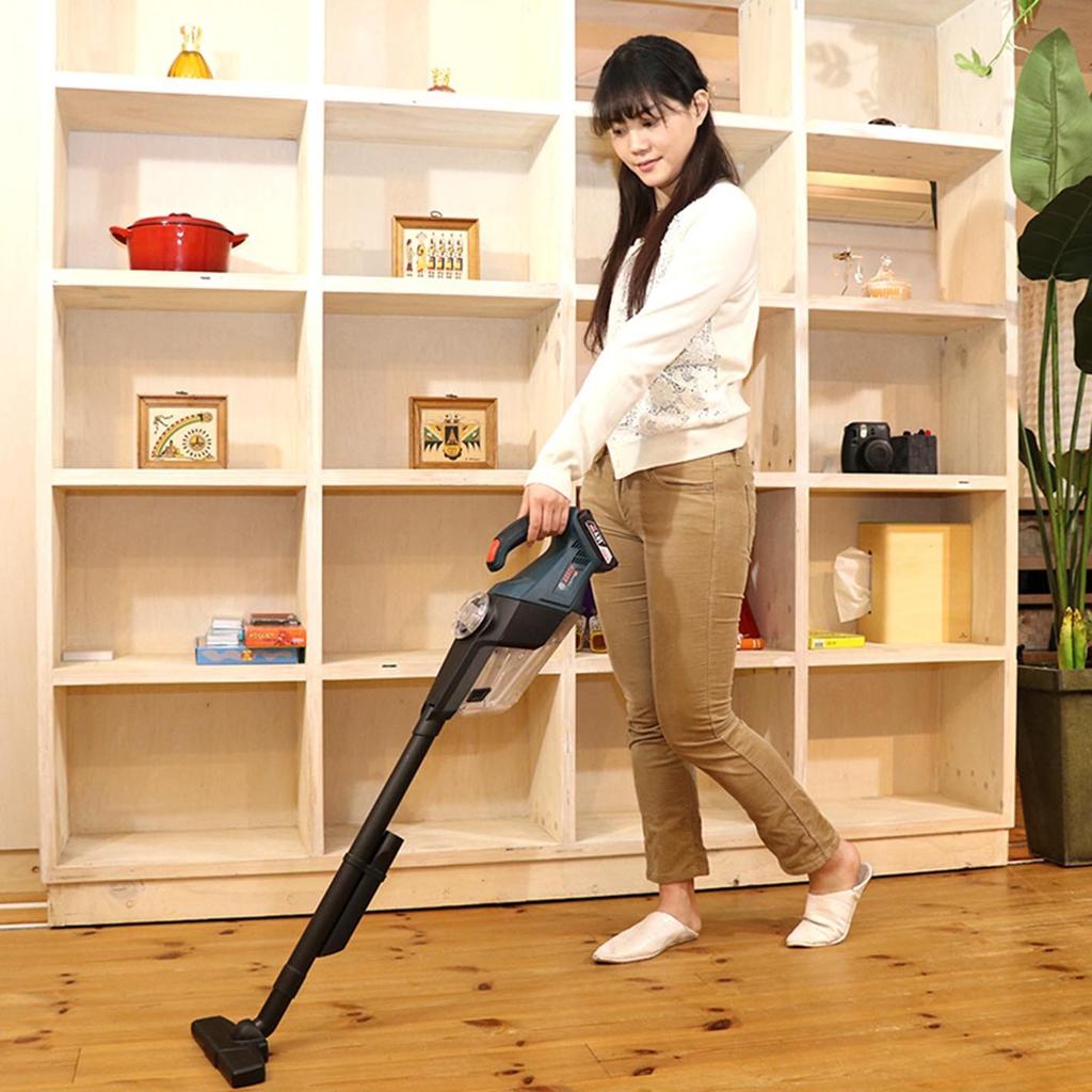 Bosch Professional 18V Cordless Stick Vacuum Cleaner with Powerful Suction and Easy Dust Disposal Charger Sold (Body Only, Separately) GAS18V-1H