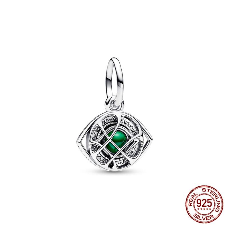 Tree Spirit Cheshire Cat Stitch Bead Giant Dumbo charms plata de ley 925 original Fit Bracelet DIY Jewelry Making Women's Gift