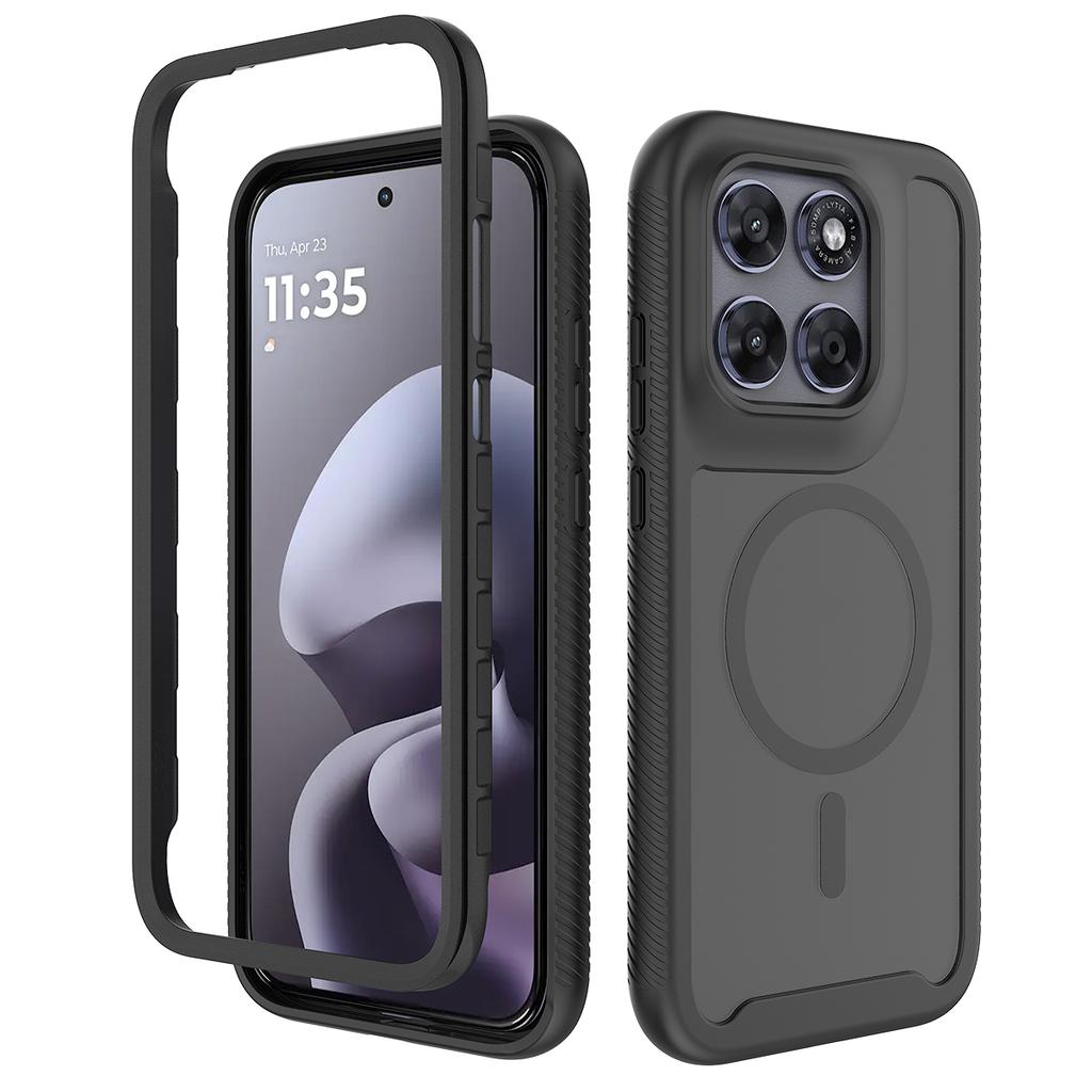 G87 G77 G67 G17 G06 G56 G86 Power 5G Ładowanie Bezprzewodowe Magnetyczne Tylna Klapka do Motorola Moto G86 Power G15 G35 G55 G 77 Zderzak Capa