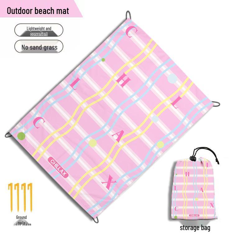 Portable Waterproof Ultralight Camping & Beach Mat - Moisture-Proof and Foldable