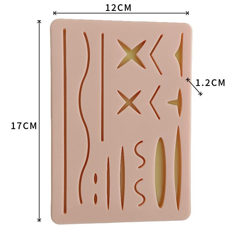 Surgical suture practice skin pad medical student practice suture knotting suture training kit set