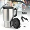 12V 500ml Kubek grzewczy Travel Car Electric Thermal Tea Coffee Podgrzewany kubek Kubek