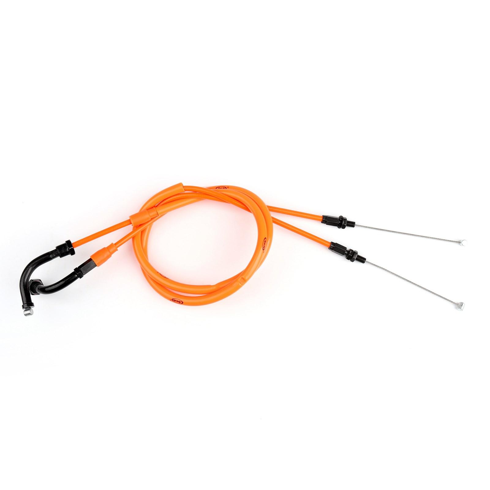 

Throttle Cable Wire Line Gas For Honda CBR1000RR 2004-2007 2005 2006 Orange
