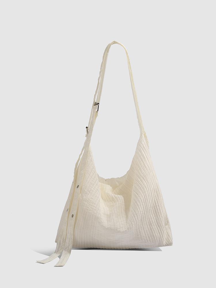 

Lazy Wind 2025 New Casual Versatile Shoulder Canvas Bag Commuter Crossbody Bag Women s Fashion Large-Capacity Tote Bag