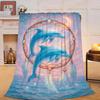 Butterfly Blanket Blue Butterflies Fleece Throw Blanket Soft Cozy Fuzzy Plush Warm Stuff Beautiful Butterfly Bedding Blankets
