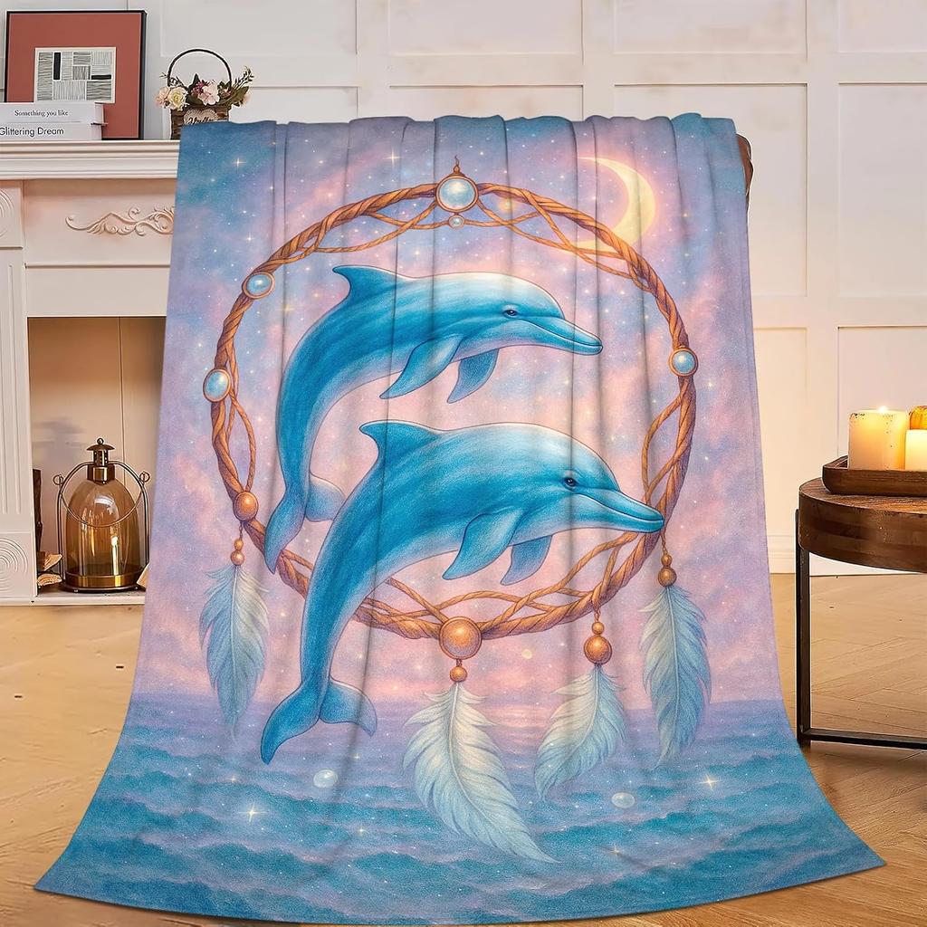 Butterfly Blanket Blue Butterflies Fleece Throw Blanket Soft Cozy Fuzzy Plush Warm Stuff Beautiful Butterfly Bedding Blankets