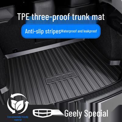 TPE Trunk Mat Compatible with Geely Xingyue, Xingyue L, Xingyue S, Binrui, Haoyue, and Haoyue PRO.