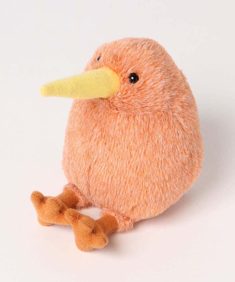 Bleu Bleuet Naito Design Institute Round Kiwi Plush Toy (Light Brown)