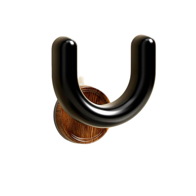 Walnut Bathroom Slipper Rack Hanger Suction Cup Type Non-punching Wall Hanging Toilet Drain Hook Storage Rack
