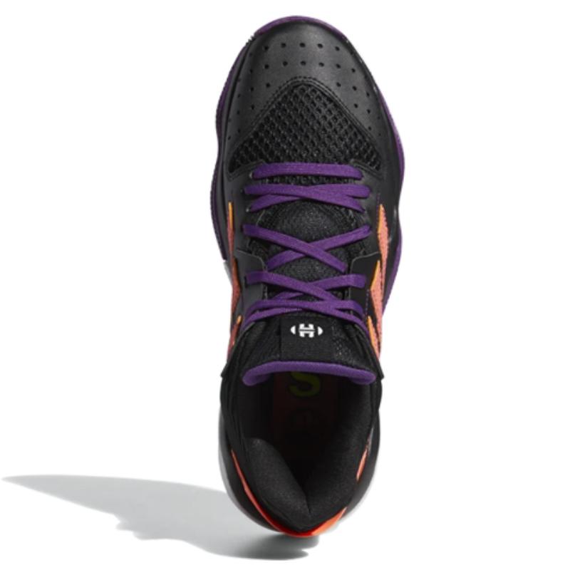 Adidas Harden Stepback Black Purple Coral Sneakers EF9889