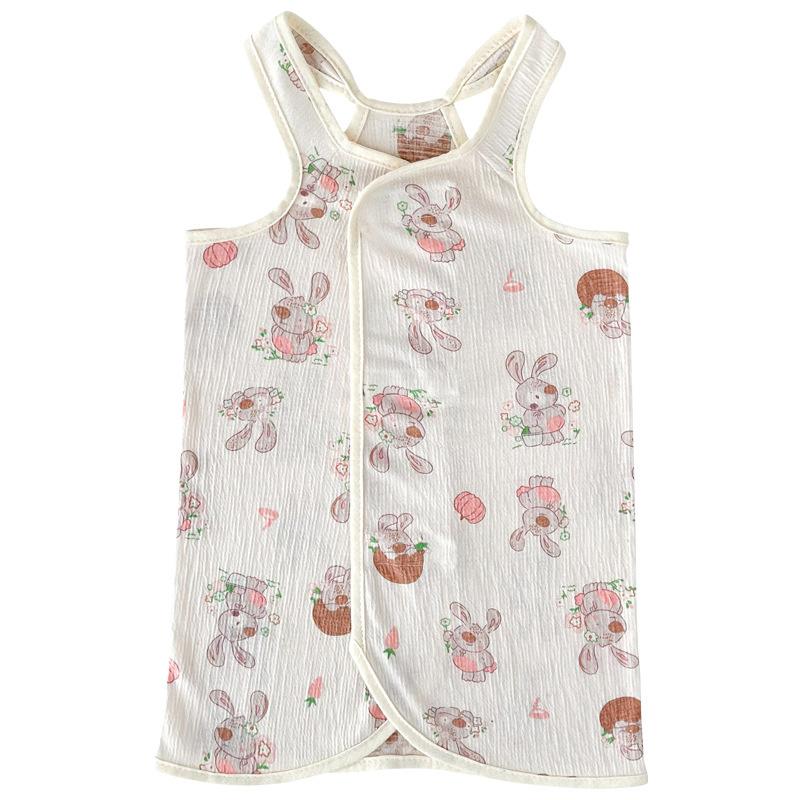 Summer Thin Sleeveless Baby Belly Wrap Anti-Cold Vest Sleep Sack
