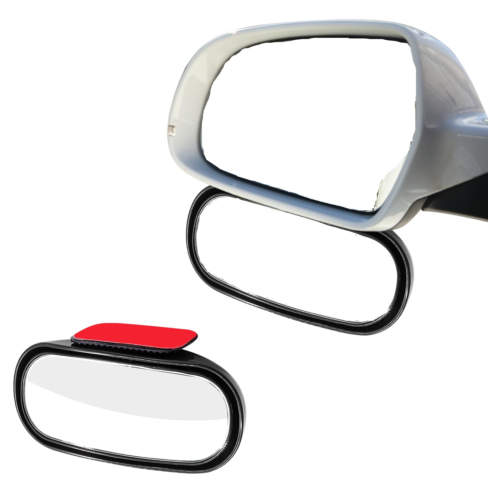 

Xuzimaoyi Auxiliary Mirror, Side Mirror, Blind Spot Mirror, Blind Spot Mirror, Eliminates Blind Spots,