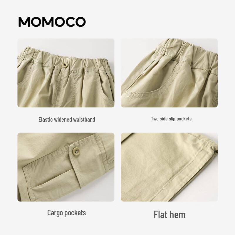 MOMOCO Girl's Casual Workwear Cropped Pants