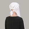Modal Jersey Sofort-Schal Hijab Mit Verstellbaren Innenkappen Set Frau Muslimischer Hijab Wickeltücher Weiches Stirnband Islam Turban Schal