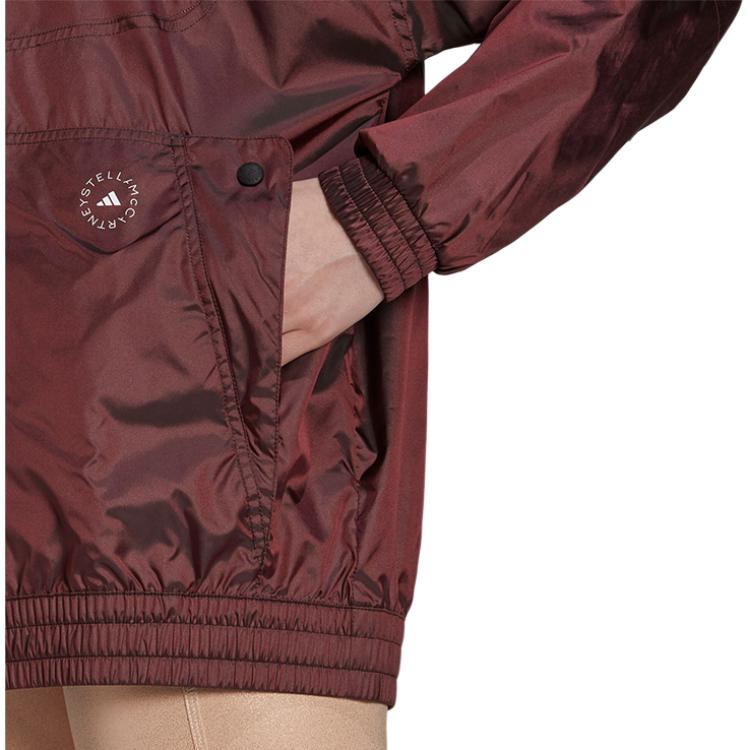 Adidas X Stella McCartney Collaboration Simple Comfortable Versatile Fashion Jacket Women Jacket Magenta GU1608