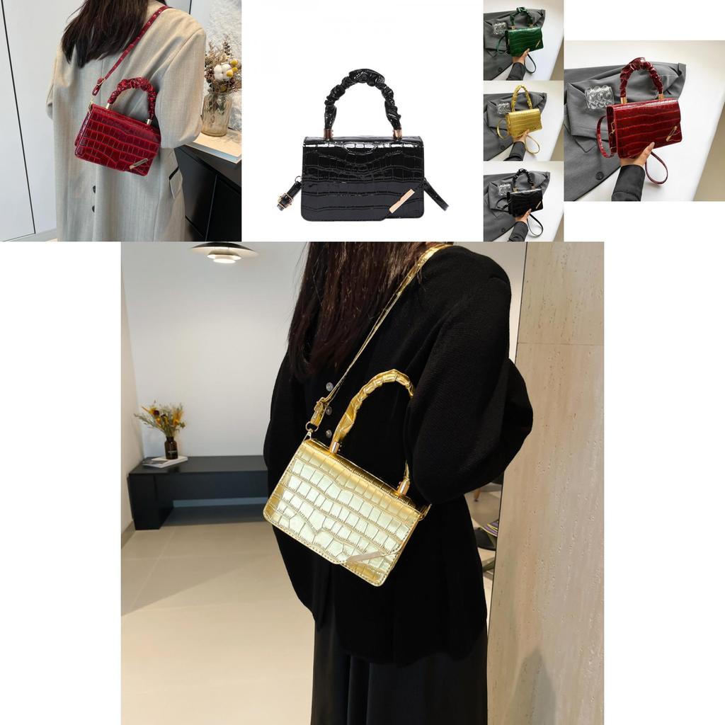 Chic Vintage Shoulder Bag Stylish Minimalist Small Square Bag For Summer 2024