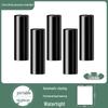 Extra Thick Black Household Trash Bags with Handles - Vest Style for Kitchen and Bathroom