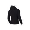 Li-Ning Fitness Series Solid Color Letter Print Hooded Windbreaker Jacket Men Jackets Black AFDT533-1