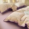 Class A Maternal And Infant Grade Cotton Double-Layer Gauze Shell Edge, Pure Cotton Quilt Cover Student Dormitory Bed