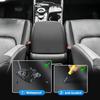 2025 2026 Sportage Center Console Cover for Kia Sportag e (LX/EX/X-Line/SX/SX Prestige/X-Pro/X-Pro Prestige), Waterproof&Comfy Leather Armrest Cover