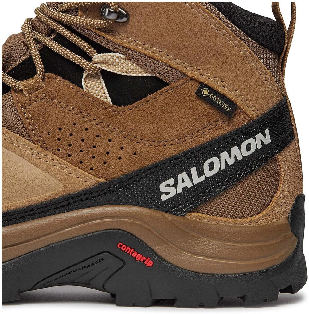 Обувь для треккинга Salomon Quest Rove GTX (L47181400) kangaroo/kelp/black