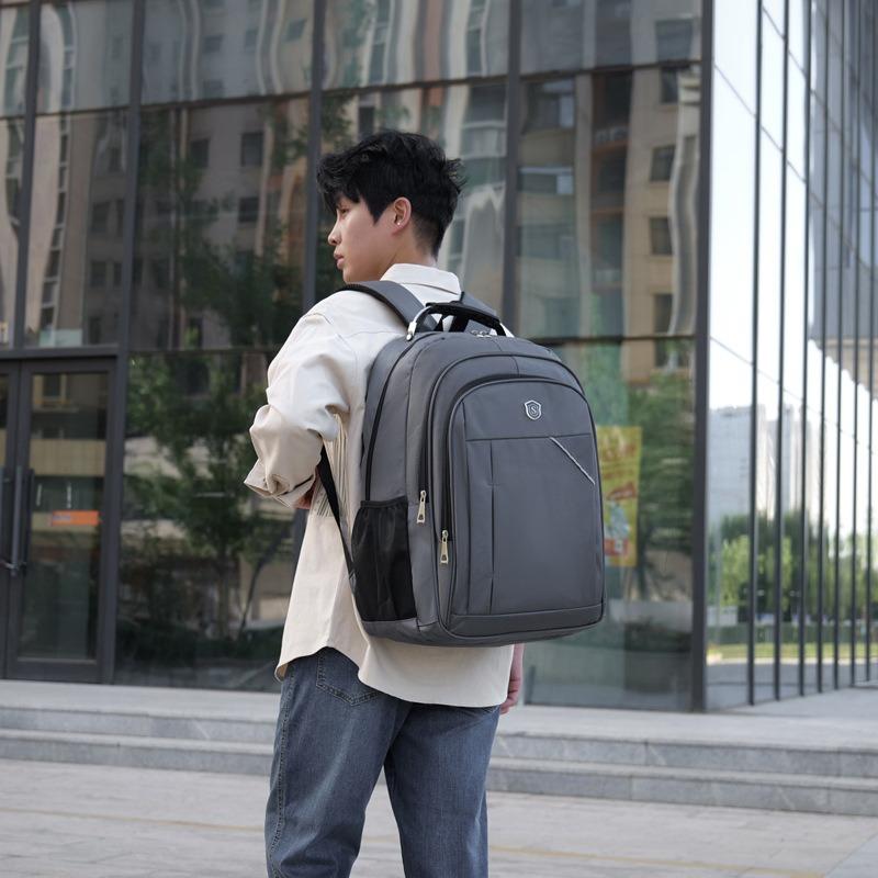 Business Laptop Bag Men's Business Travel Reflective Backpack Large Capacity Casual Commuter Backpack