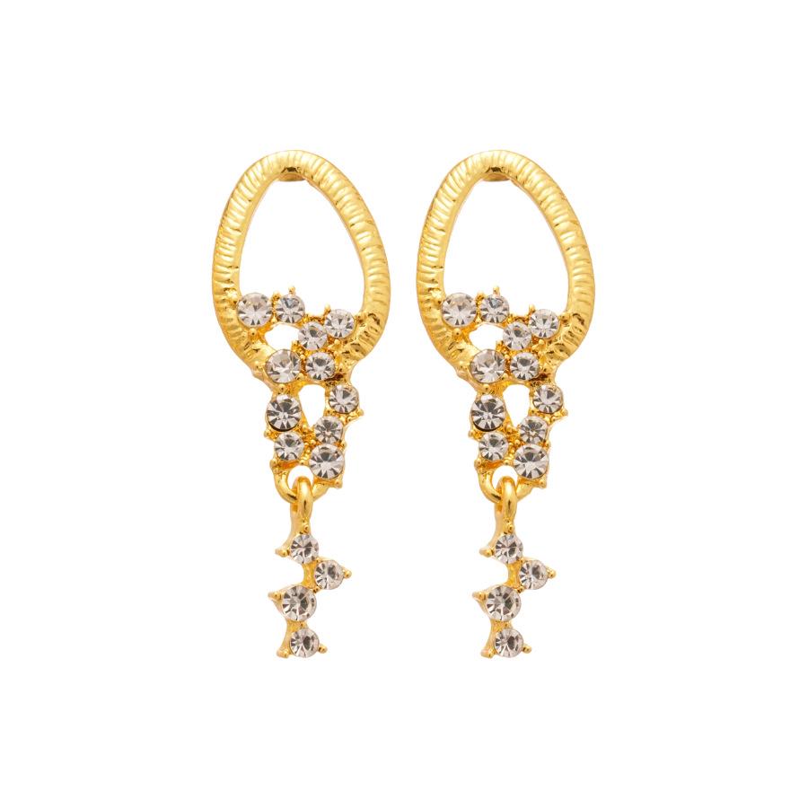 Silver Needle Geometric Tassel Earrings: Light Luxury, High-End Fashion, Retro Style for Women