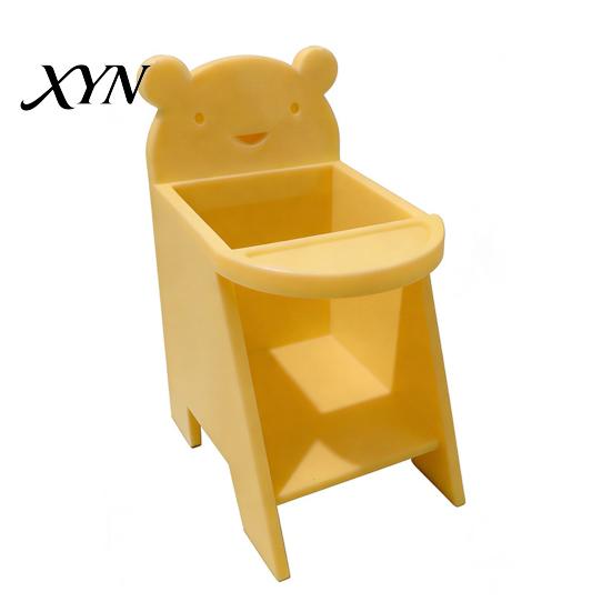 Small Animal Feeding Station Hamster Dining Chair, 3D Printed Mini Pet Seat, Cute Seat Furniture for Sugar Glider, Rat Cage Decor Accessory Miniature