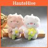 Cute Pig Plush Keychain Soft Toy Pp Cotton Filling Adorable Charm