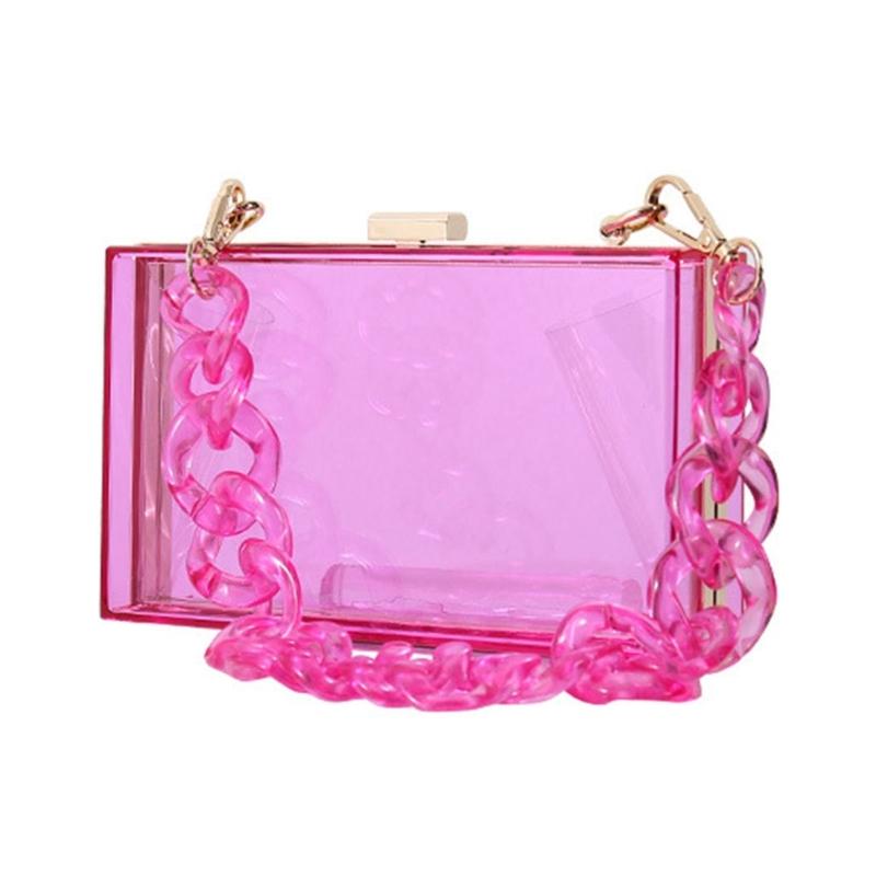 Stylish Transparent Box for Formal Occasions Fashionable and Durable Evening Bag Perfect for Parties and Weddings
