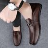 Handgefertigte Herren Slipper Schuhe Leder Mode Business Schuhe Herren 2024 Luxusmarke Herren Loafer Allround Herren Freizeitschuhe
